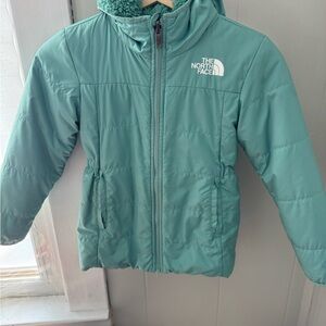 The North Face Kids Teal Puffer Jacket